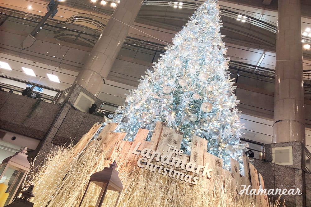 19年も巨大ツリーが彩る 横浜ランドマークタワーのクリスマスイルミネーション 横浜 みなとみらい近隣の地域情報メディア Hamanear ハマニア
