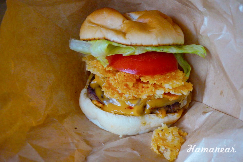 チーズバーガー専門店 Daigomi Burger アソビル横浜の人気バーガーをテイクアウトしてみた 横浜 みなとみらい近隣の地域情報メディア Hamanear ハマニア